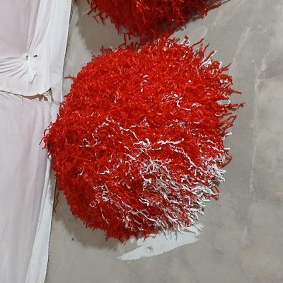 Vintage 1980's Eaton, Colorado High School Cheer outfits - skirts - shirts - pompoms - and more