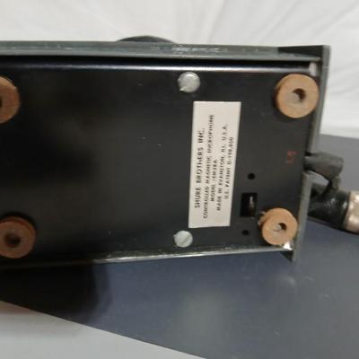 Mobile radio Mastr Progress line two-way FM Stations with magnetic microphone Tested and has volume.