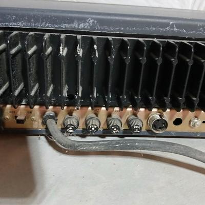 Mobile radio Mastr Progress line two-way FM Stations with magnetic microphone Tested and has volume.