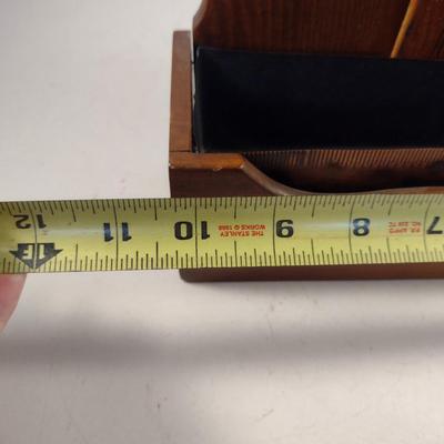 Wooden Spoon Holder- Approx 10" x 18"
