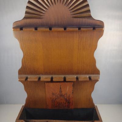 Wooden Spoon Holder- Approx 10" x 18"