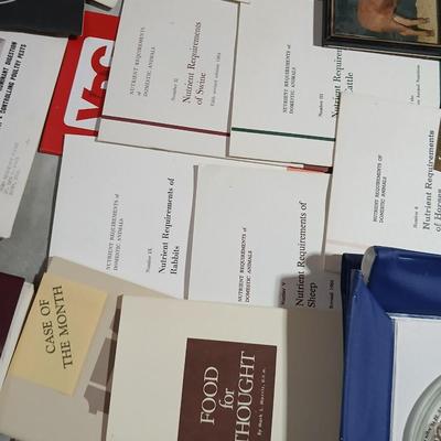 Vintage Colorado State University Veterinarian study books and more