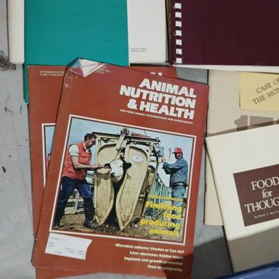 Vintage Colorado State University Veterinarian study books and more