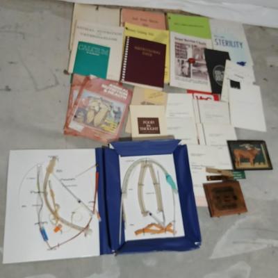 Vintage Colorado State University Veterinarian study books and more