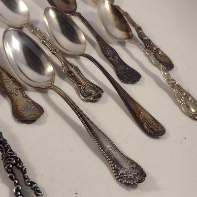 Assorted Sterling Silver Spoons- Approx Total Weight 259 Grams
