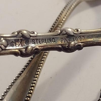 Assorted Sterling Silver Spoons- Approx Total Weight 259 Grams