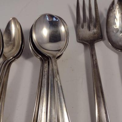 Westmoreland Sterling Silver Flatware- 48 Pieces- Approximate Total Weight 1,513 Grams