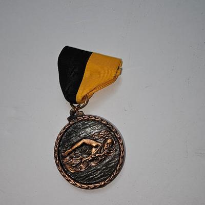 Variety of older Swimming medals - 12 total