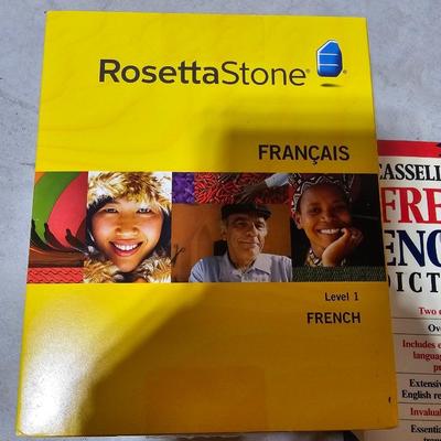 Learn a different language this year! Rosetta Stone Portugues or French for Dummies - French books