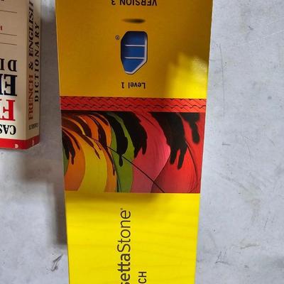 Learn a different language this year! Rosetta Stone Portugues or French for Dummies - French books