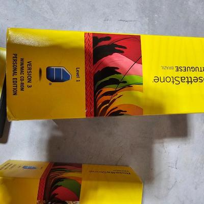 Learn a different language this year! Rosetta Stone Portugues or French for Dummies - French books