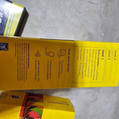 Learn a different language this year! Rosetta Stone Portugues or French for Dummies - French books