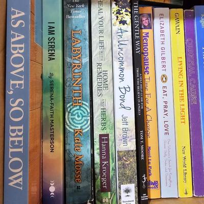 Box of soft bound books