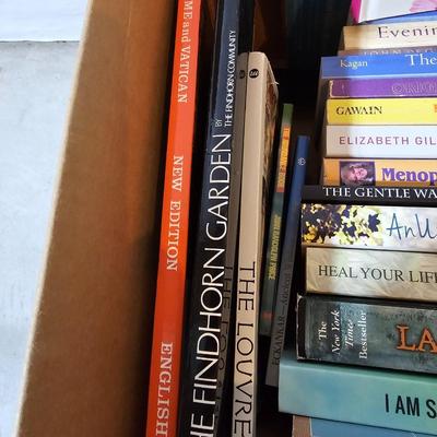 Box of soft bound books