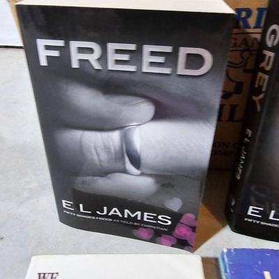Box of soft bound books