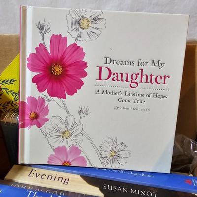 Box of soft bound books