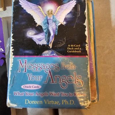 Palmistry book - Healing with Angels Oracle cards and Messages from your angels Oracle cards