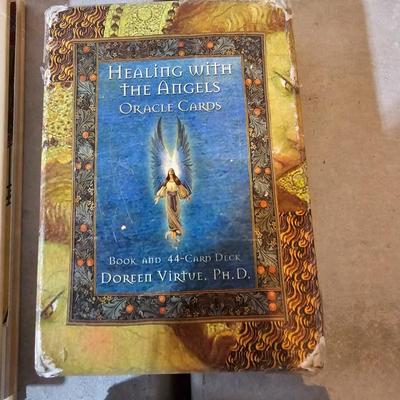 Palmistry book - Healing with Angels Oracle cards and Messages from your angels Oracle cards