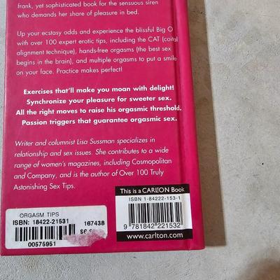 Adult books - and Kama Sutra dvd