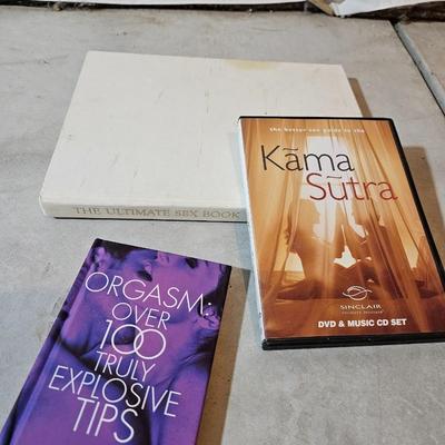 Adult books - and Kama Sutra dvd
