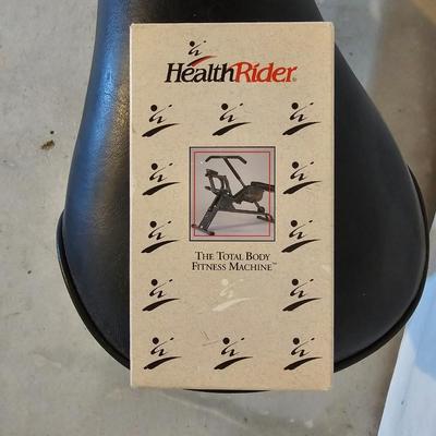 Health rider Total body Aerobic fitness machine with VHS