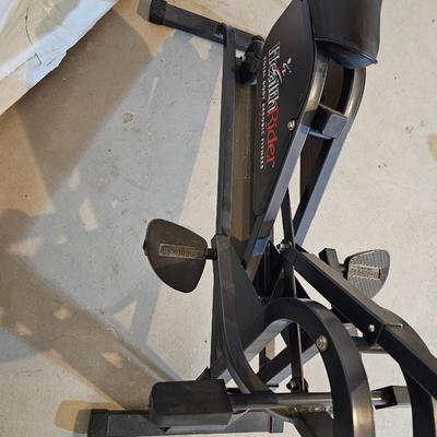 Health rider Total body Aerobic fitness machine with VHS
