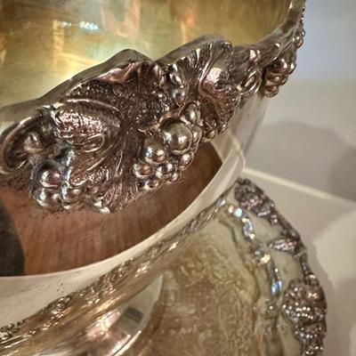 Silverplate Punch Bowl