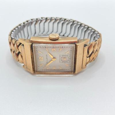LOT 313: Vintage Bulova Watches (10K Gold Filled)