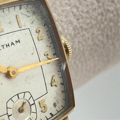 LOT 315: Vintage Gold Filled Waltham and Helbros Watches