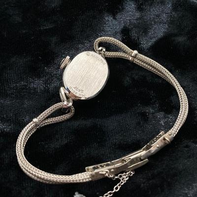 LOT 316: Vintage Hamilton Ladies 14K White Gold Watch