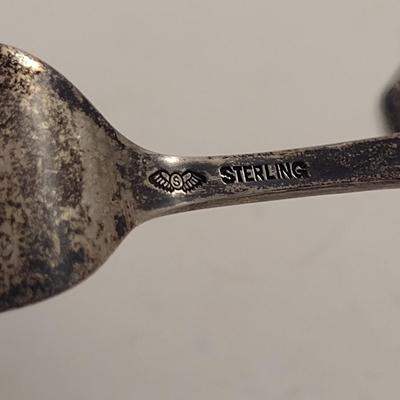 C. 1887 Antique Linnet by Shiebler Sterling Silver Six Piece Flatware Set