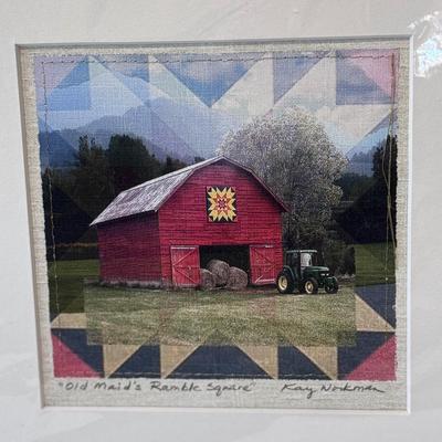 Two Farm Prints by Kay Workman and Susannah Raine-Haddad (LR-DZ)