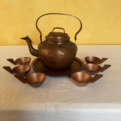 Copper Tea Set (P-BM)