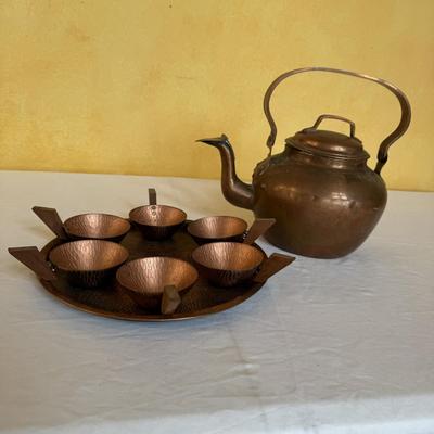 Copper Tea Set (P-BM)