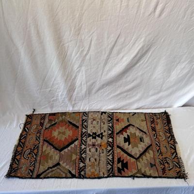 Kilim Style Door Mat and Temari Balls (LR-DZ)