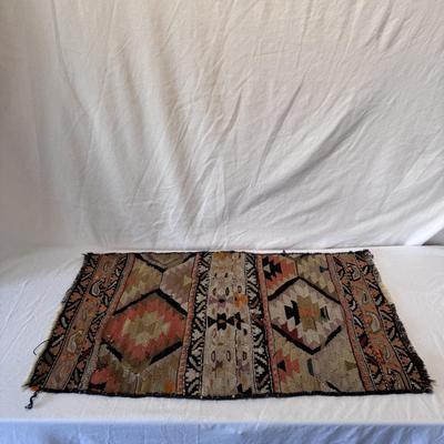 Kilim Style Door Mat and Temari Balls (LR-DZ)