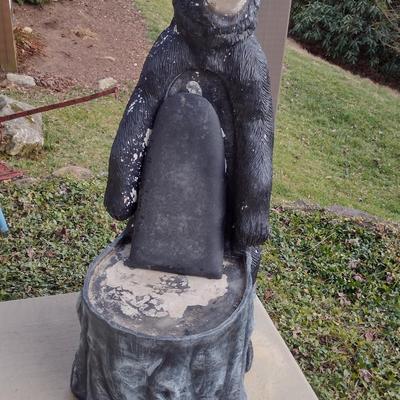 Resin Bear Design Seat (Choice B- Downstair Porch)