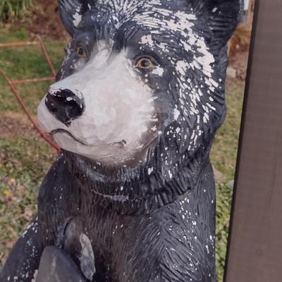 Resin Bear Design Seat (Choice B- Downstair Porch)