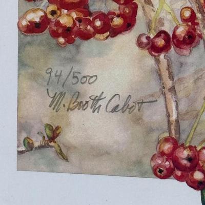 M. Booth Cabot Signed/Numbered (LR-DZ) Art