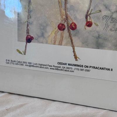 M. Booth Cabot Signed/Numbered (LR-DZ) Art