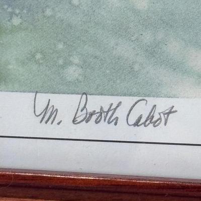 M. Booth Cabot Signed/Numbered (LR-DZ) Art
