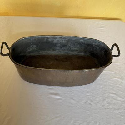 Copper Clad Roasting Pans and Large Serving Platter (P-BM)