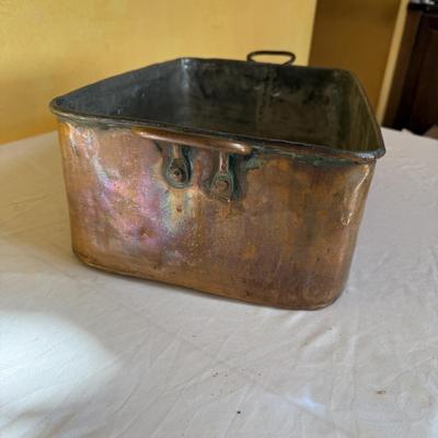 Copper Clad Roasting Pans and Large Serving Platter (P-BM)