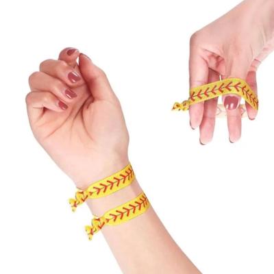 36 Softball Hair Accessories Baseball Hair Ties Sports Elastic Headband Girls Hair Accessories for G