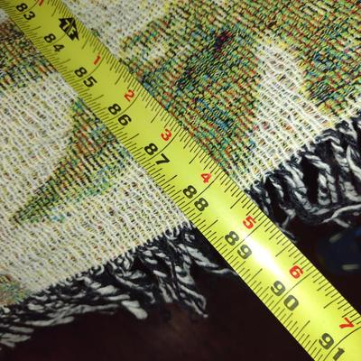 Woven Blanket Set- Bird Design with Light Background