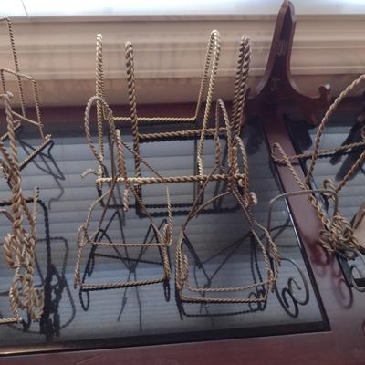 Collection of Plate Stands