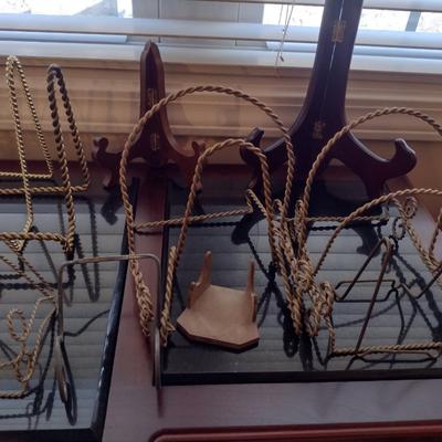 Collection of Plate Stands