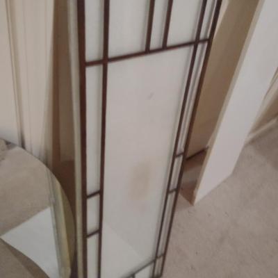 Beveled Wall Mirror and Frame Parts