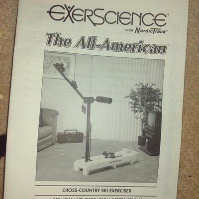 Exerscience Nordic Track Ski Exerciser