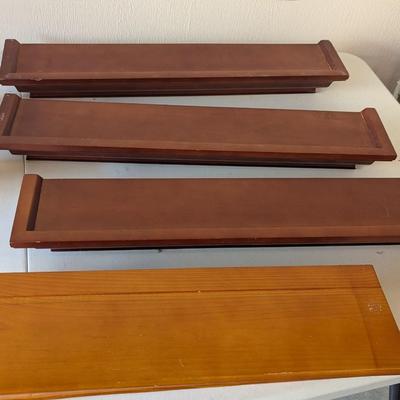 Home Decor & Plate Floating Shelves 1 Has A Drawer